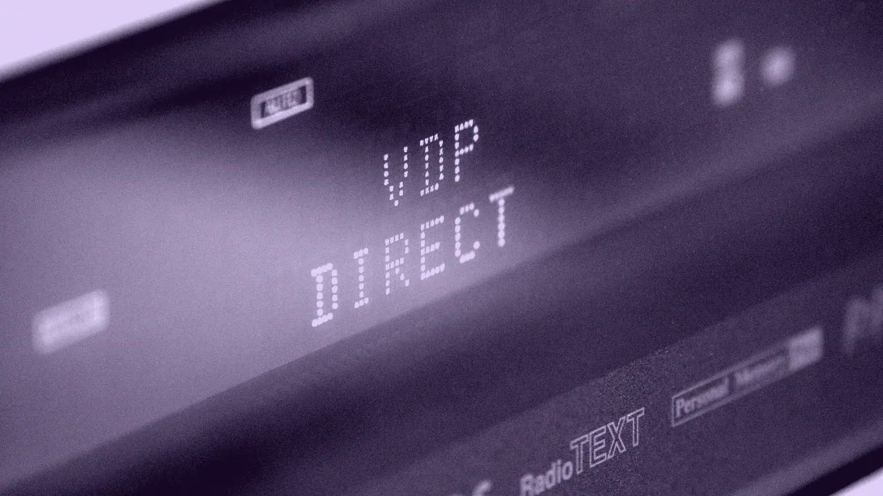 A television panel photographed close up while lit.